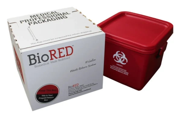 18-Gallon Medical Waste Box